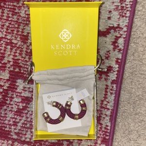 Kendra Scott hoop earrings